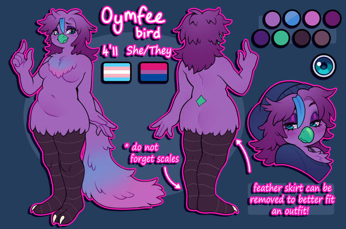 Base Price + Head View | Character © Oymfee